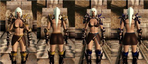 Броня для женщин людей / Team TnT Armors для Dragon Age: Origins