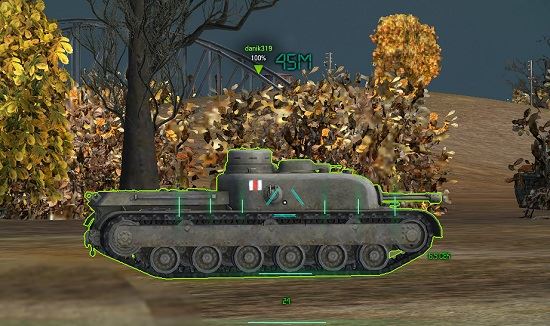Аркадный и снайперский прицелы "Хищник" для игры World Of Tanks