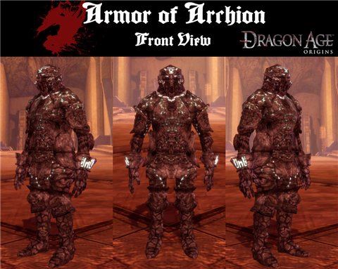 Archion Armor для Dragon Age: Origins