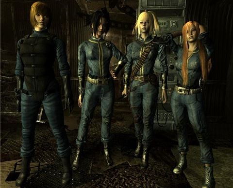 Type 3 Armor Replacers для Fallout 3