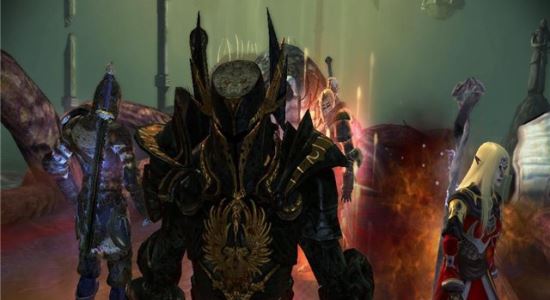 Темные рунные доспехи Серого Стража для Dragon Age: Origins