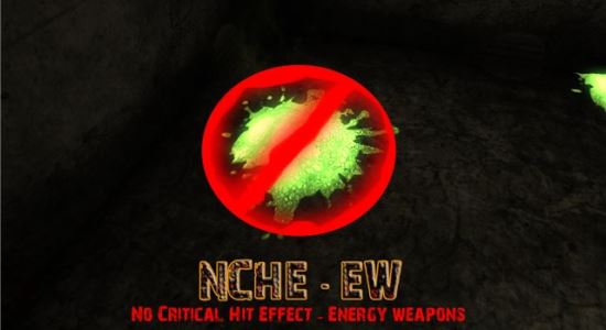 No Critical Hit Effect - Energy Weapons для Fallout 3