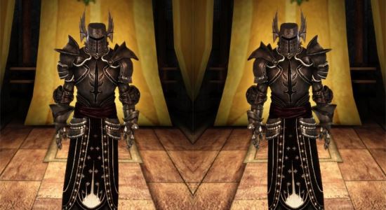 Black Templars Armor Retex для Dragon Age: Origins