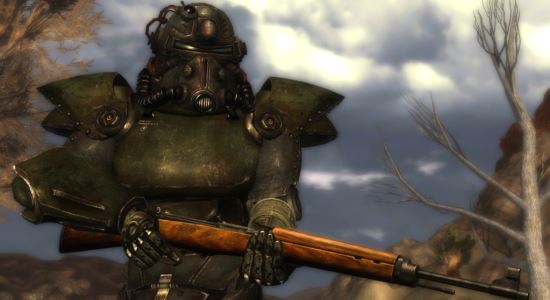 Ретекстур брони T51b для Fallout 3