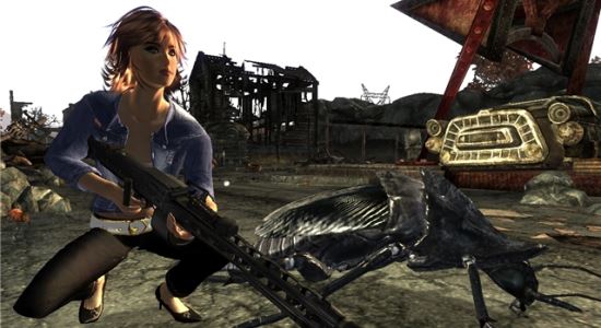 Companion Radroach Skitters для Fallout 3