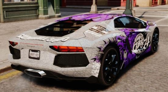 Lamborghini Reventon с поддержкой последнего EPM для Grand Theft Auto IV