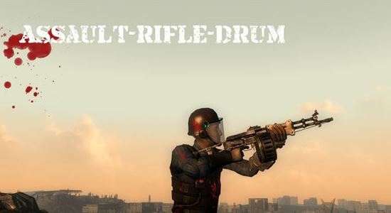 Weapon_drumrifle для Fallout 3