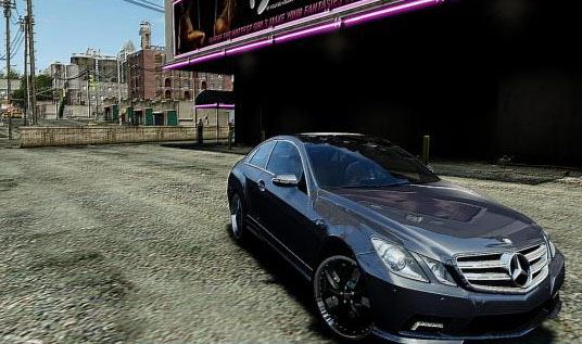 Mercedes Benz E500 Coupe для Grand Theft Auto IV