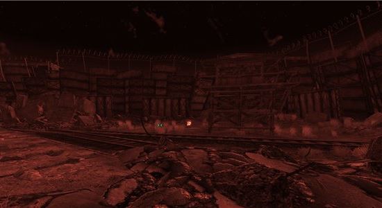 Красные кошачьи глазки для Fallout: New Vegas