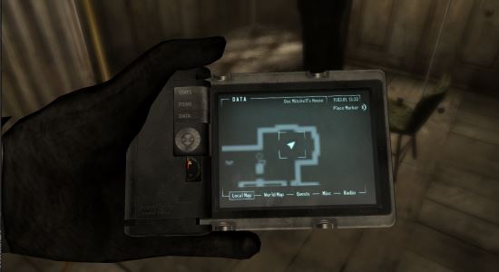 Pip Boy Readus (PDA) для Fallout: New Vegas