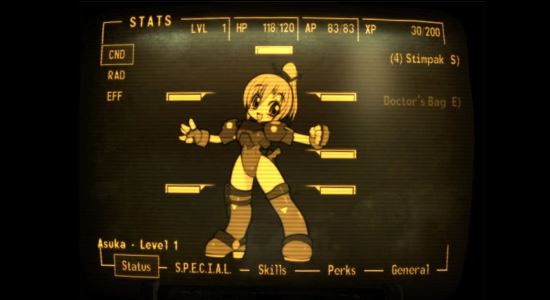 Asuka Stats для Fallout: New Vegas
