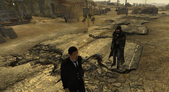 Black Business Power Suit для Fallout: New Vegas
