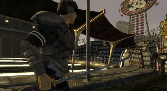 Самурайский меч для Fallout: New Vegas