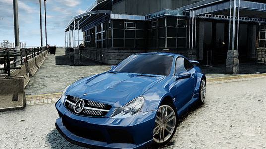 Mercedes Benz SL65 / AMG Black Series для Grand Theft Auto IV