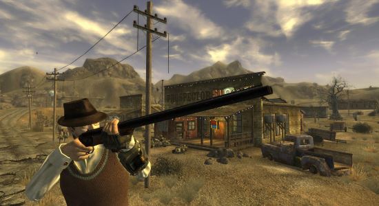 Original double barrel shotgun для Fallout: New Vegas