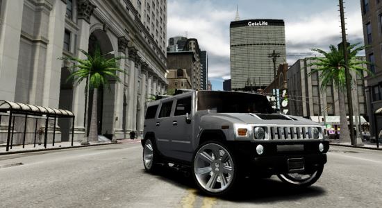Hummer H2 для Grand Theft Auto IV