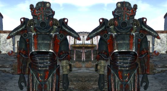 Силовая Броня Изгоев для Fallout: New Vegas