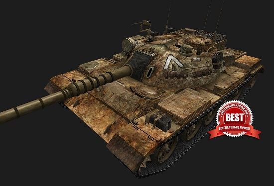 T-54 #167 для игры World Of Tanks
