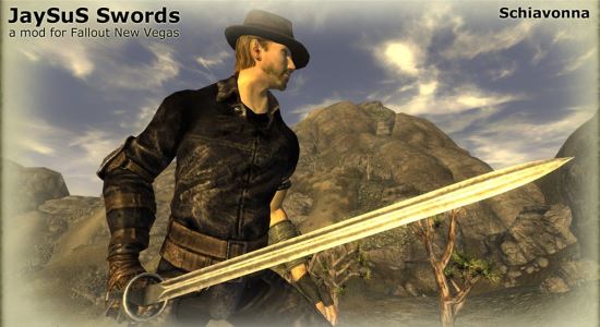 JaySuS Swords для Fallout: New Vegas