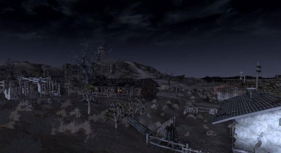 Минималистский дом в Гуд Спрингсе для Fallout: New Vegas
