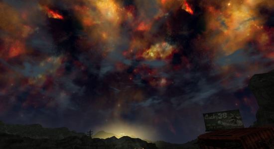 HD реплейсер ночного неба v2 для Fallout: New Vegas