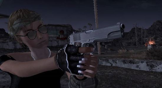Риплейсер 9-мм пистолета на Кольт Кастом 38 для Fallout: New Vegas
