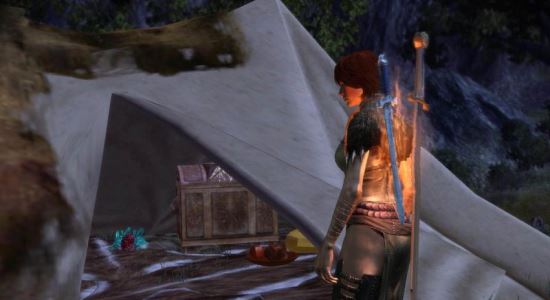 Sleeping Tent in Party Camp / Палатка для сна для Dragon Age: Origins