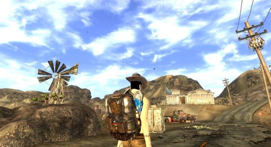 Кожаный Рюкзак для Fallout: New Vegas