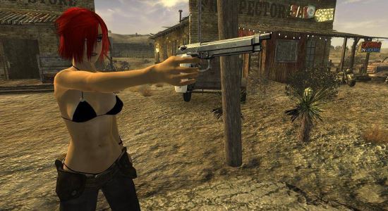 Пистолет Реви Sword Cutless для Fallout: New Vegas
