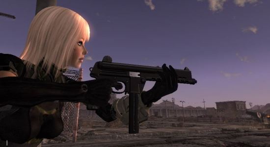 9-мм пистолет-пулемет "Вальтер" MPL для Fallout: New Vegas