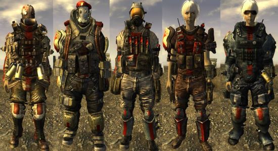 Army Of two Armor Pack для Fallout: New Vegas