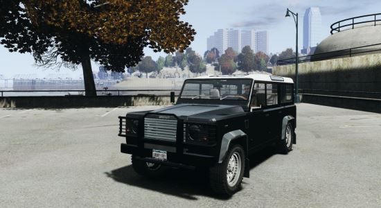 Land Rover Defender Station Wagon 110 для Grand Theft Auto IV