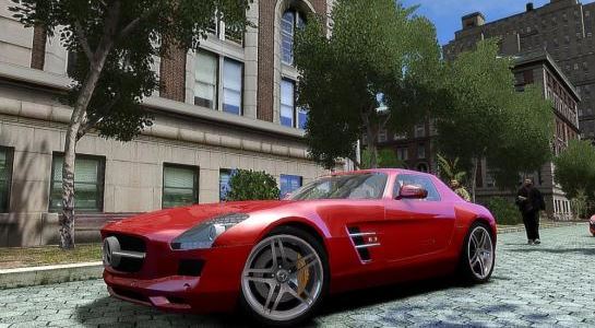 Mercedes-Benz SLS63 AMG для Grand Theft Auto IV