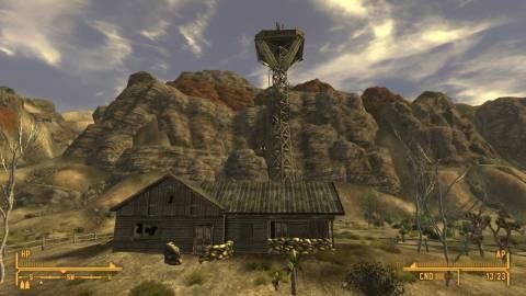 Модифицированный дом с вышкой для Fallout: New Vegas
