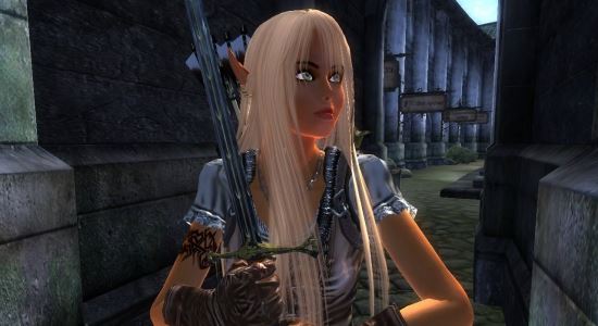 Айлейдская клеймора Назаир для The Elder Scrolls IV: Oblivion