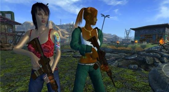 Gypsy Outfits для Fallout: New Vegas