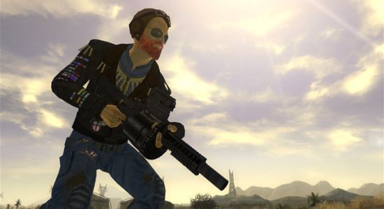 Гранатомет Milkor MGL-140 для Fallout: New Vegas