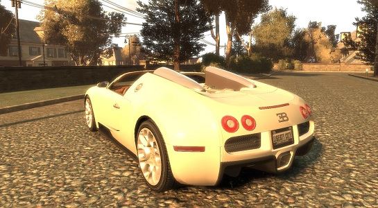 2009 Bugatti Veyron Grand Sport [EPM] для Grand Theft Auto IV