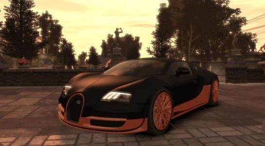 2010 Bugatti Veyron Super Sport [EPM] для Grand Theft Auto IV