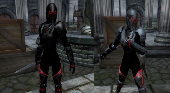 Black Templar Armor для The Elder Scrolls IV: Oblivion