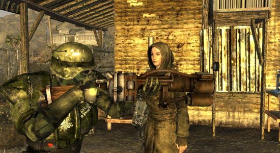 Железнодорожная винтовка для Fallout: New Vegas