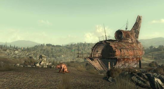 Разбившийся самолет для Fallout 3