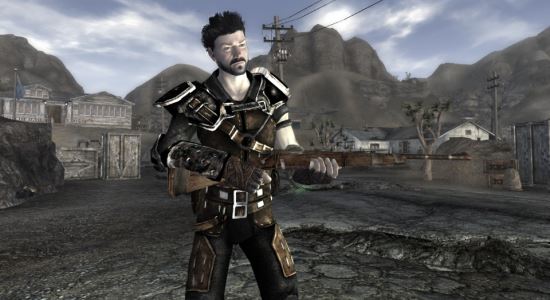 Ретекстур усиленной кожаной брони для Fallout: New Vegas