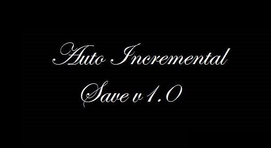 Auto Incremental Save для Fallout: New Vegas