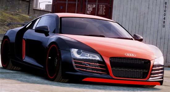 Audi R8 '2008 by NTW-T3AM [Beta] для Grand Theft Auto IV