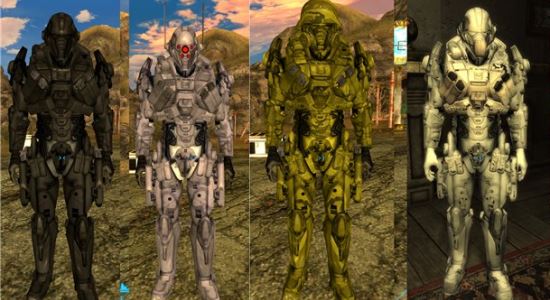 AR Ghost Marines для Fallout: New Vegas