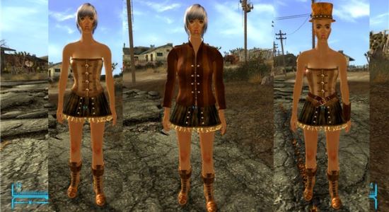 Steampunk LadyBlaze для Fallout: New Vegas