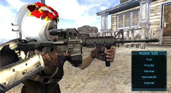 Colt M4a1 MW3 Style для Fallout: New Vegas
