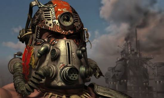 Tribal T-51b Helmet для Fallout: New Vegas