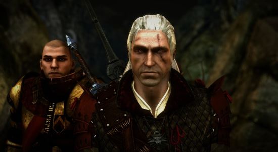 Белые волосы для Witcher 2